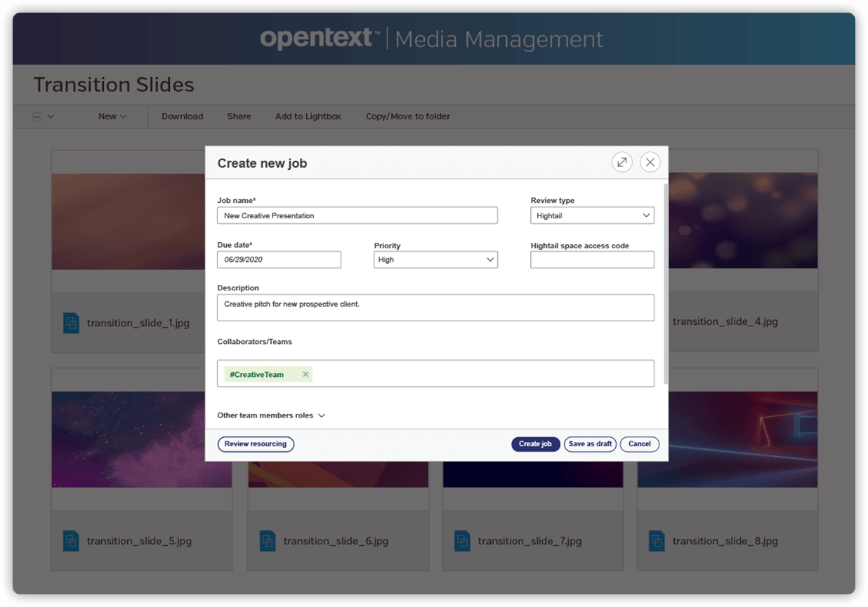 opentext hightail